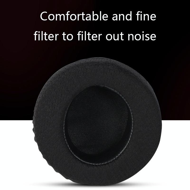 Pair Of Black Lambskin Headset Covers For Alienware Aw988-1915197639956238339