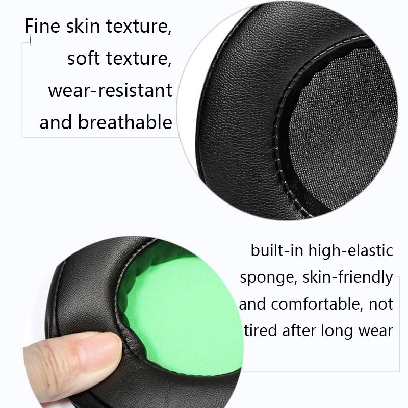 2-Pack Headset Sponge Case For Razer Blackshark V2 Series - Black-1915197534599516164