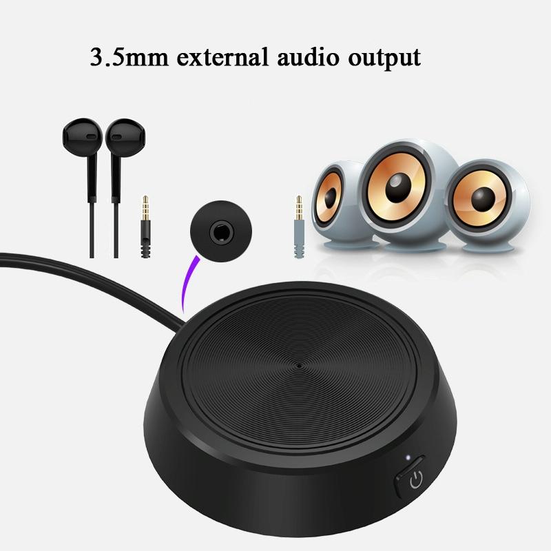 360-Degree Usb Conference Microphone For Webcasts And Calls-1915198357555515395