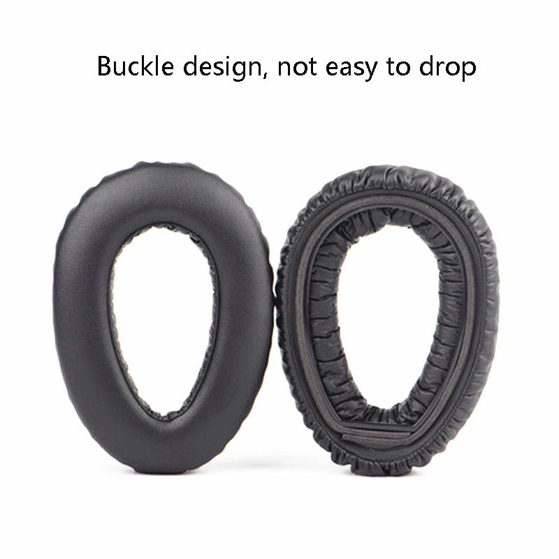 2-Pack Headphone Sponge Covers For Sennheiser Pxc550 / Mb660 - Black-1915196921291608065