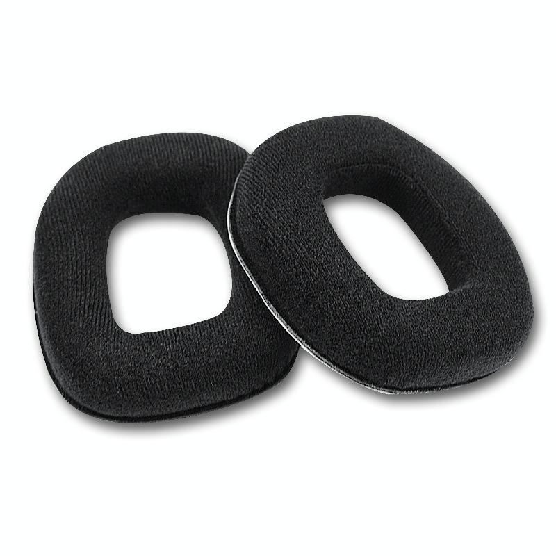 2-Pack Flannel Earmuff Covers For Logitech A40 Gaming Headset-1915197975869657093