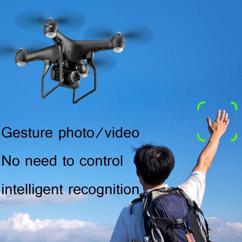 25-Minute Hd Aerial Photography Drone With Gesture Control - Black-1915198285023416325