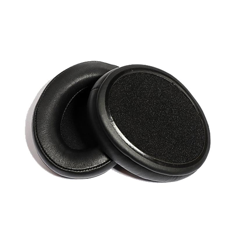 2-Pack Leather Ear Pad Covers For Kingston Cloud Silver Ii Headset - Black-1915197636936339462