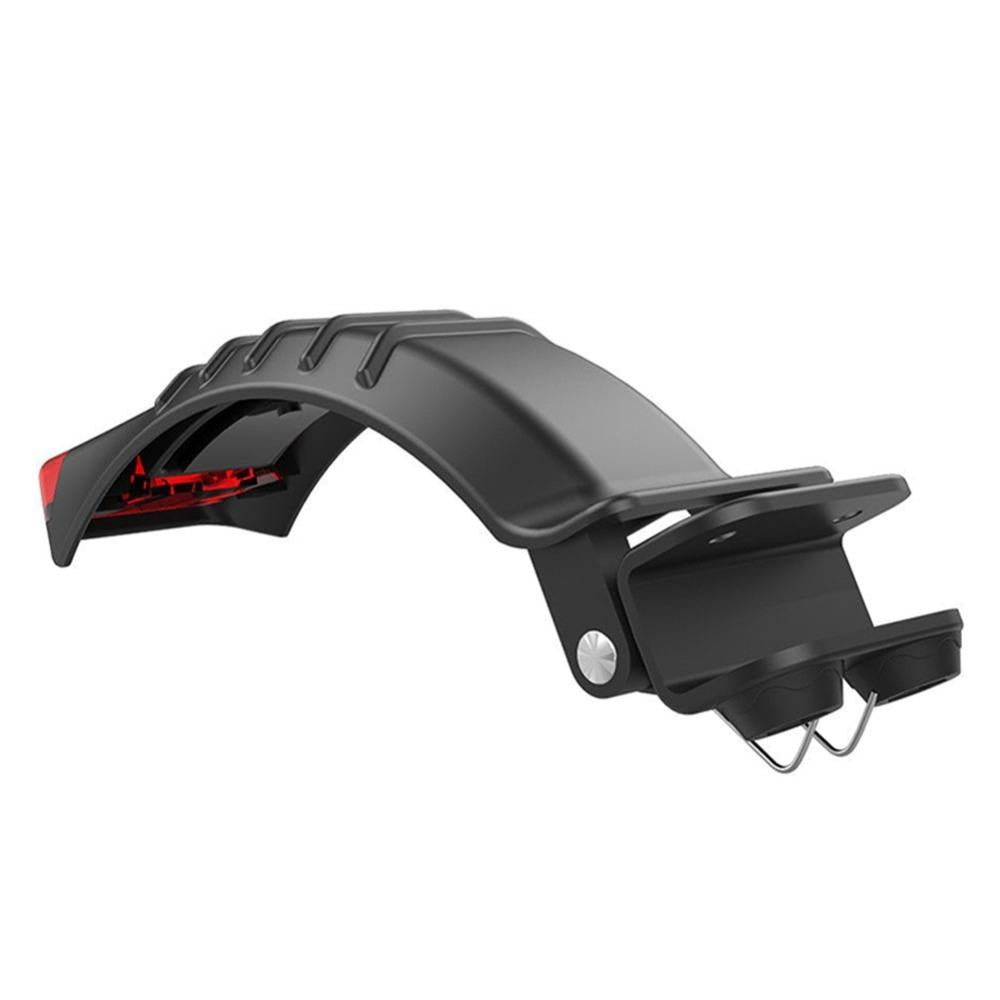 Carbon Fiber Rear Fender With Led Tail Light For Electric Scooters - 5 / 5.5 / 6.5 Inch-1964932210477895684