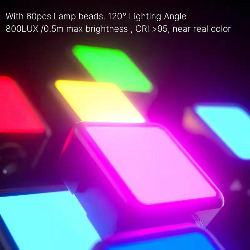 Portable Handheld Rgb Camera Fill Light For Night Photography-1915197210807635973