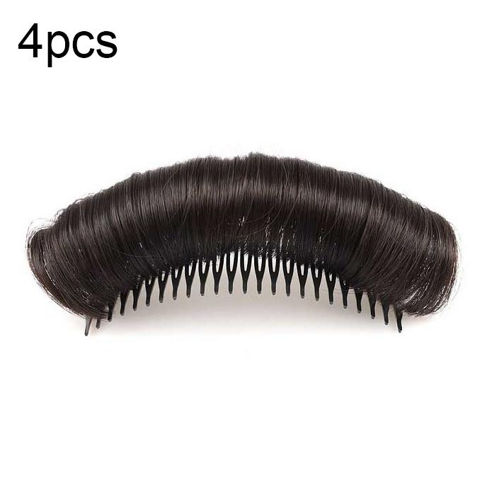 Natural 4-Piece Hair Root Padding Comb Set - 10Cm-1915198269500297221