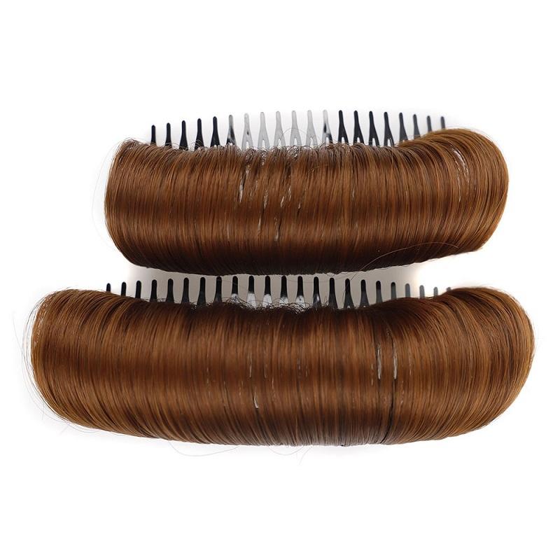 Dark 4-Piece Hair Root Padding Combing Pack - 10Cm-1915197956731047939