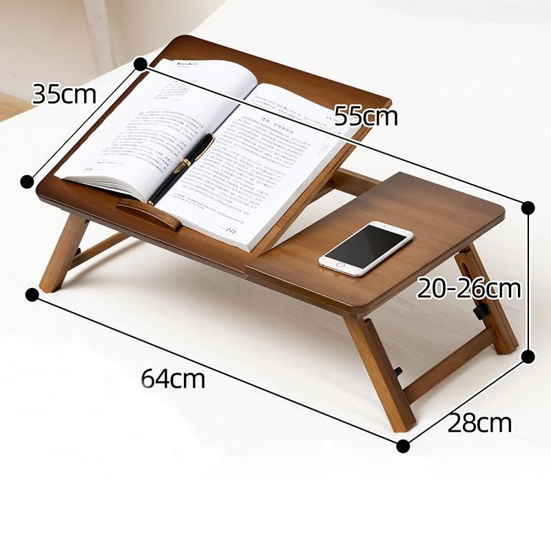 Adjustable Folding Laptop Desk For Dorm Or Study - Height And Space Saver-1964932276458491906