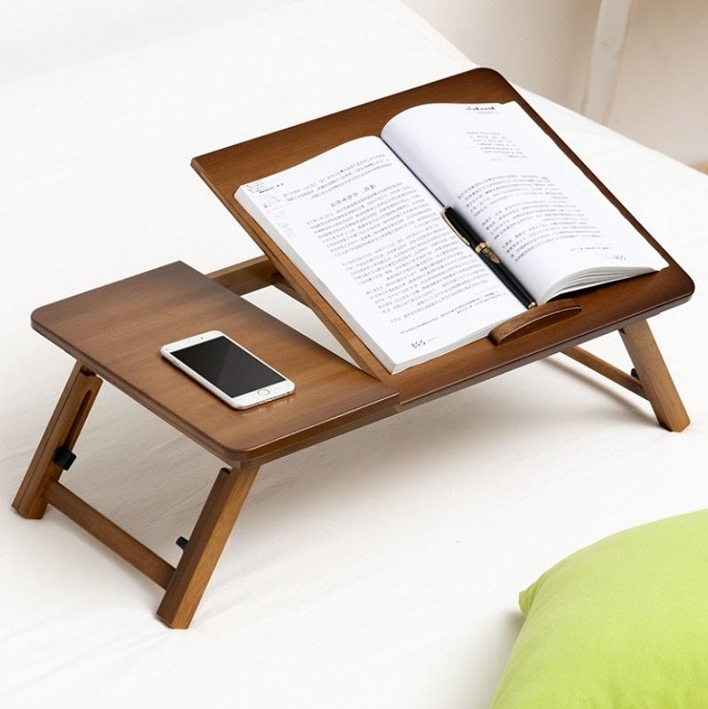 Adjustable Folding Laptop Desk For Dorm Or Study - Height And Space Saver-1964932276458491911