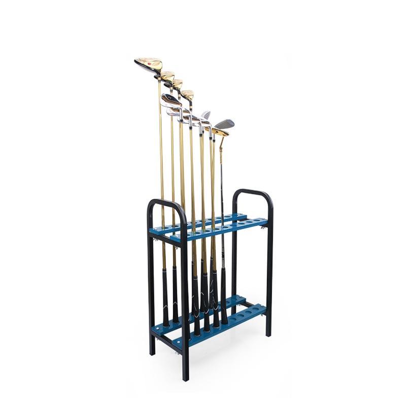 Golf Club Display Stand 18-Hole Double-Layer Rack 18 Rod Position-1964932229645864965