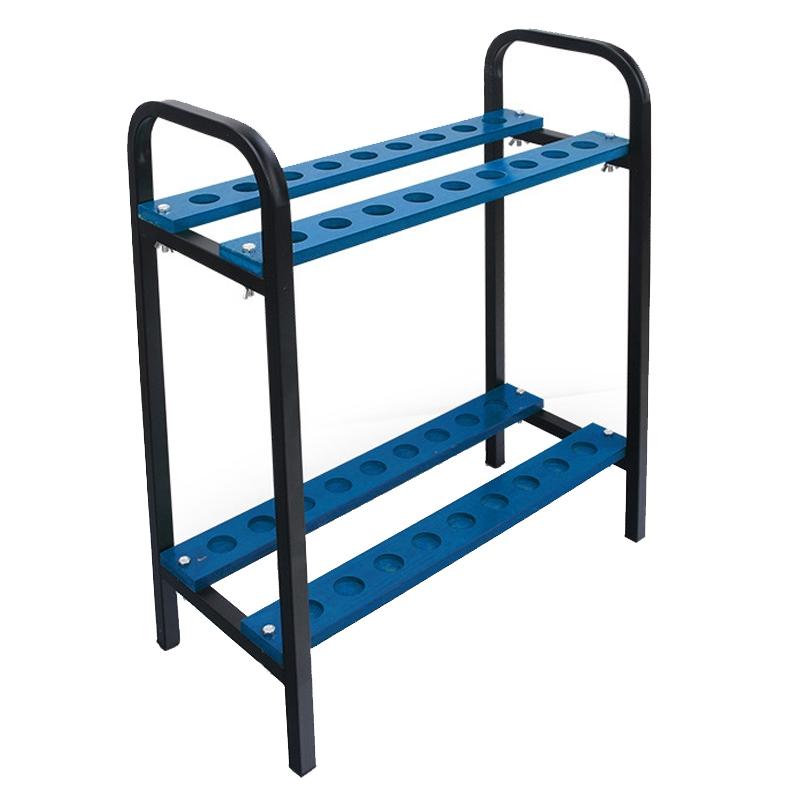 Golf Club Display Stand 18-Hole Double-Layer Rack 18 Rod Position-1915197130033729537