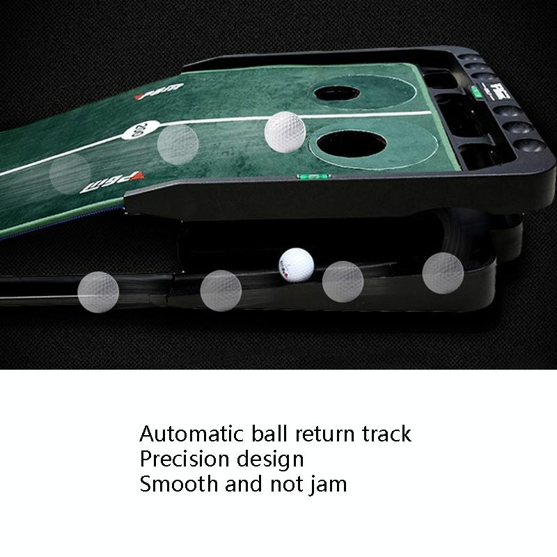 Tl010 Indoor Golf Adjustable Slope Push Rod Practice Home Velvet Practice Blanket Single Exercise Device English Packaging-1922443423051288581