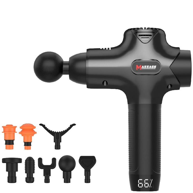 Muscle Vibration Massager For Fitness Massage - Black-1915196529967239175