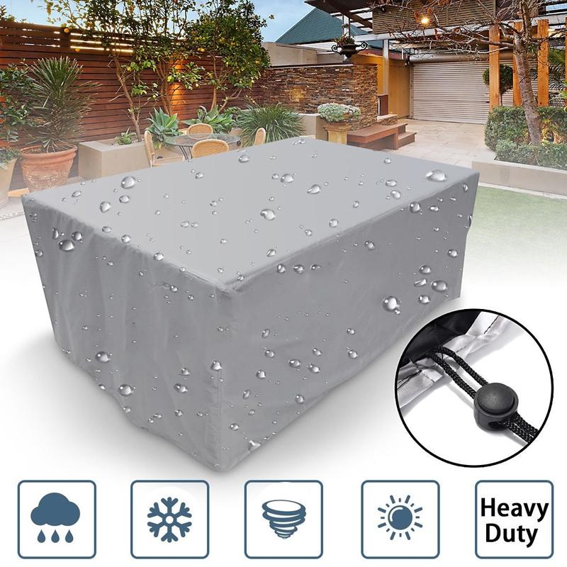 Waterproof Outdoor Table And Chair Cover - 240X240X85Cm-1915197680003452932