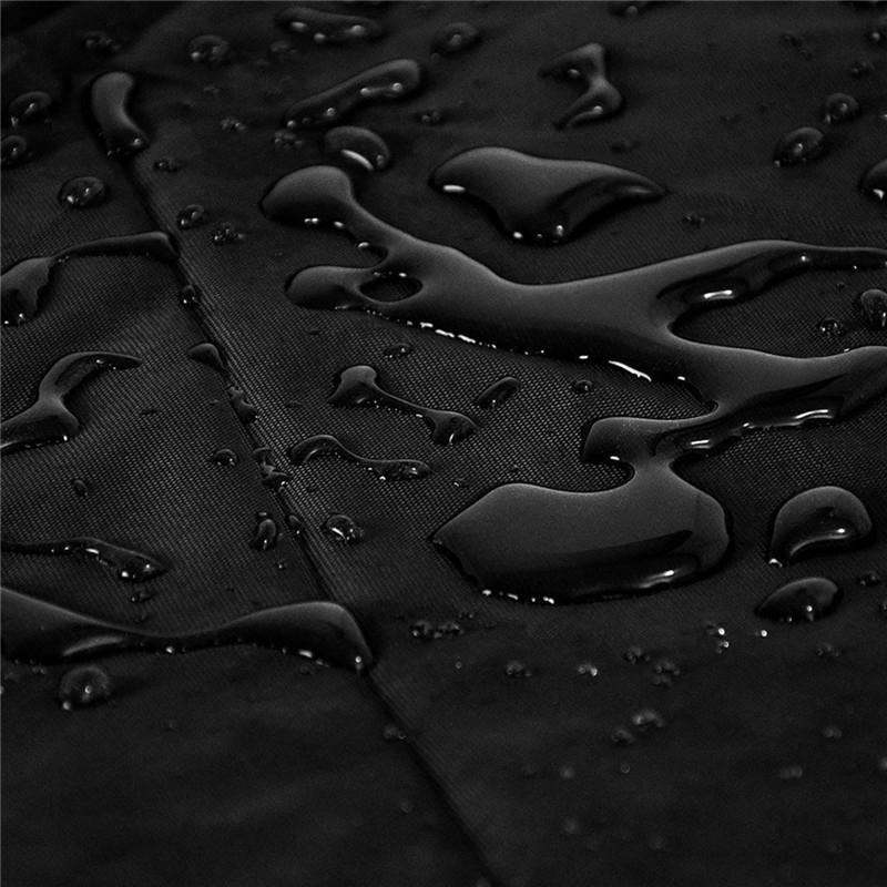 Waterproof Outdoor Furniture Cover - 210X140X80Cm - Dustproof & Uv-Proof - Oxford Cloth - Black-1915197118100934659