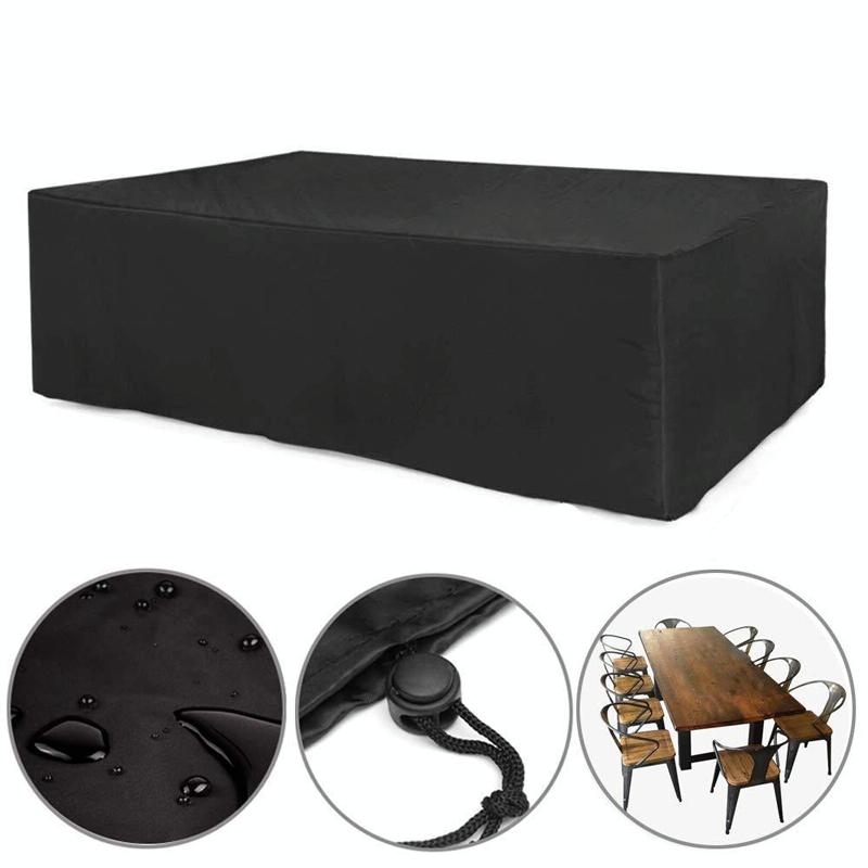 Waterproof Outdoor Furniture Cover For Table And Chairs - 120X95X75Cm-1964932165607231489