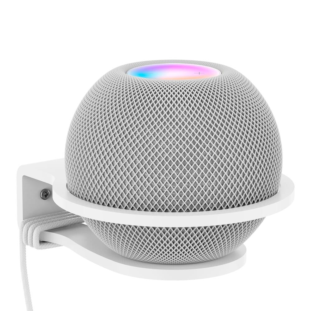 Wall-Mounted / Desktop Acrylic Bracket For Apple Homepod Mini - White-1943465053051293697
