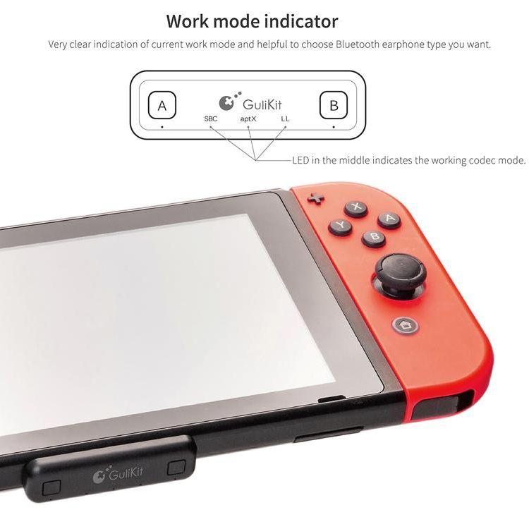 Nintendo Switch Wireless Audio Adapter - Red-1915198324953190407