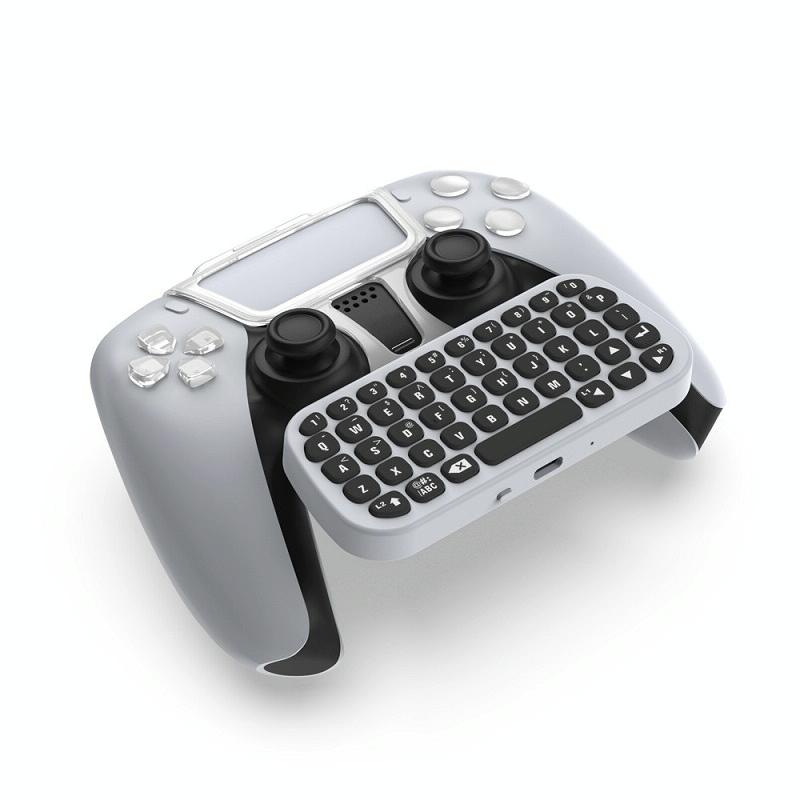 Wireless Bluetooth Gamepad With Headphone Jack For Ps5 - White-1915196818136895489