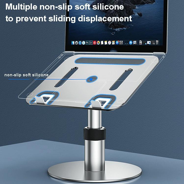 Portable Aluminum Laptop Stand For Better Cooling And Ergonomic Use-1964932299678158851