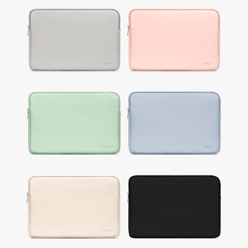 Apricot Pu Leather Laptop Bag - 11 / 12 Inch-1915197192293978113