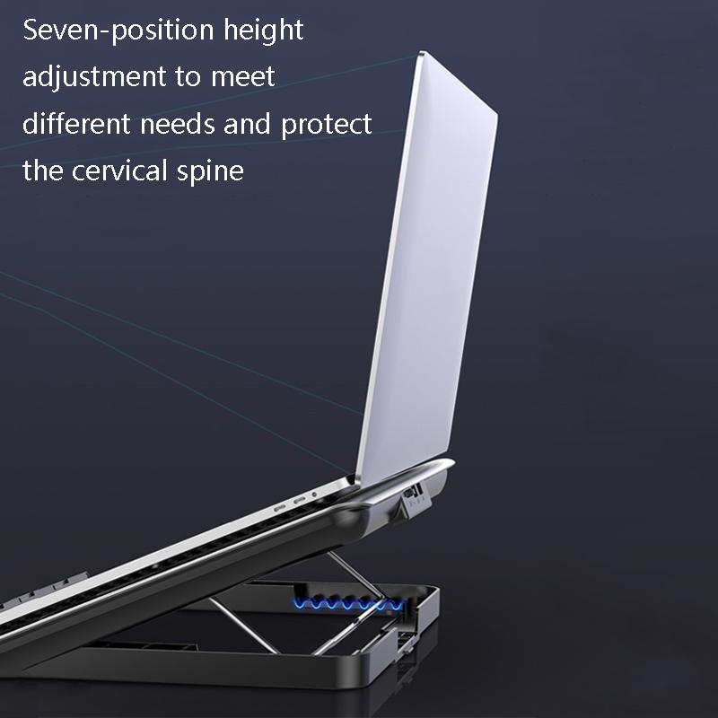 Space Silver Silent Laptop Cooler-1964932314702155778