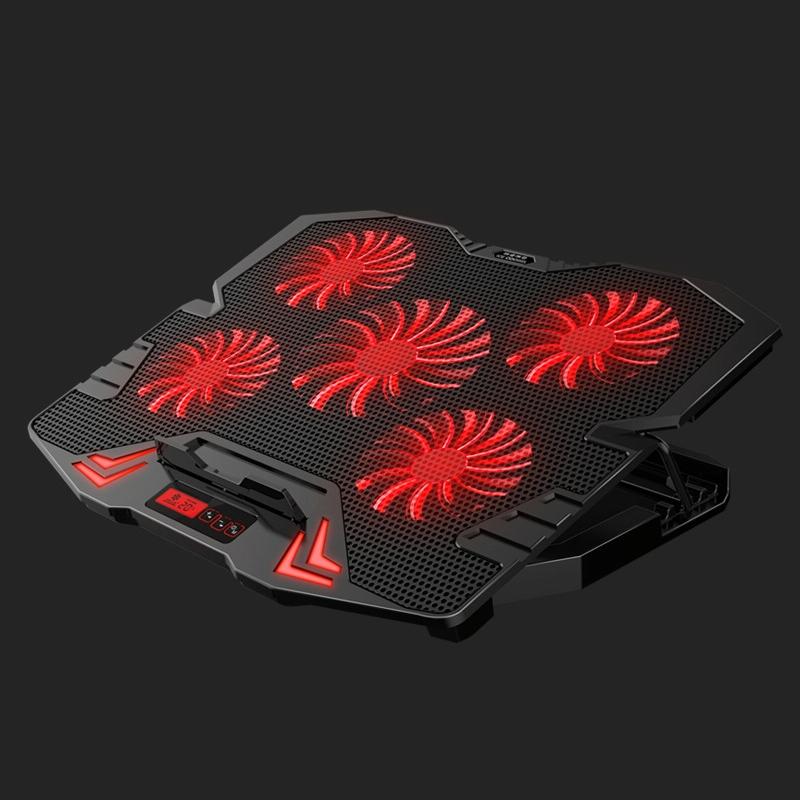 Red Touch Laptop Cooling Bracket - K5-1964932317843689478