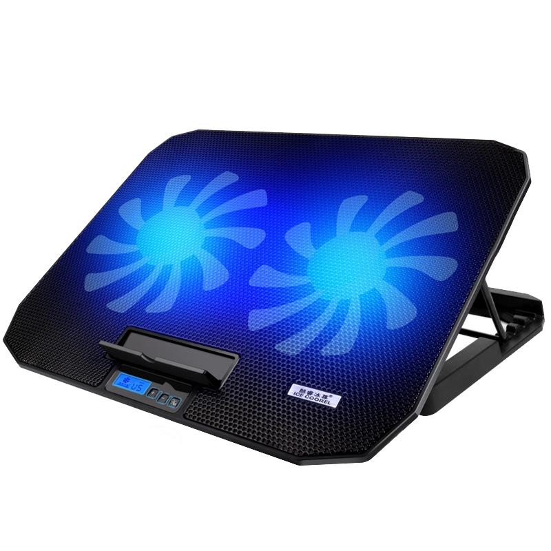 Knight Dual Fan Laptop Cooling Stand - Adjustable-1964932254857826304