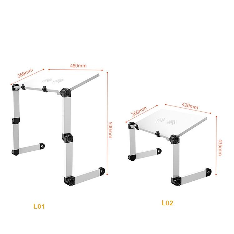 Portable Folding Laptop Desk With Adjustable Height And Storage-1964932274931765251
