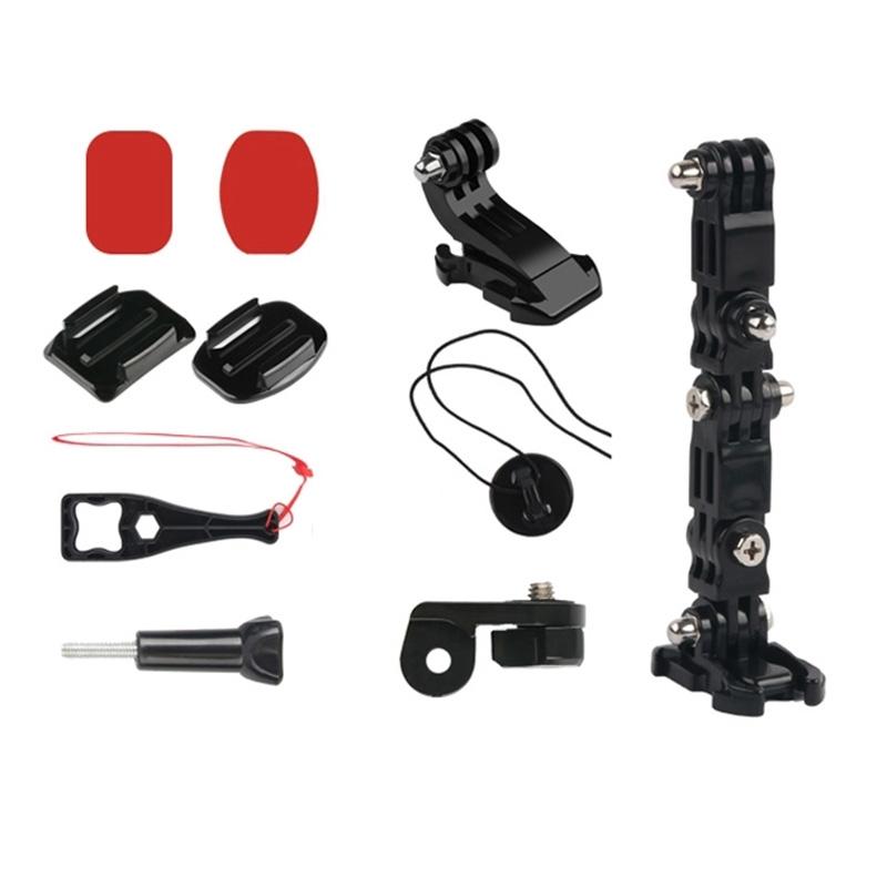 Universal Multi-Joint Helmet Mount For Action Cameras-1915198326769324032
