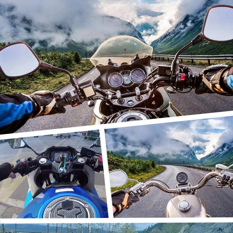 Gopro Helmet Mount Set - 2 Adhesive Arms For Multi-Angle Fixing-1915198138973556742