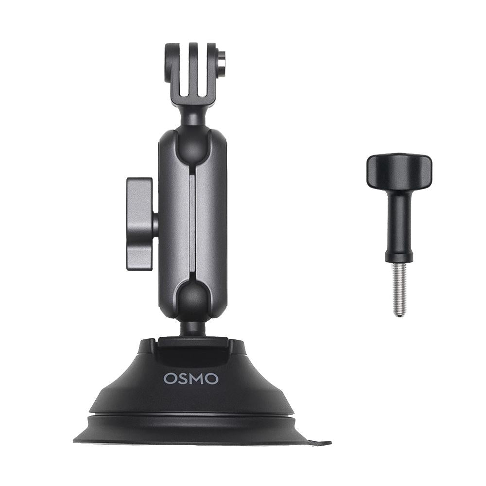 360 Degree Rotating Car Suction Cup Holder For Dji Action 3 - Double Ball Design-1915197684977897472