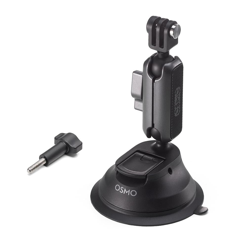 360 Degree Rotating Car Suction Cup Holder For Dji Action 3 - Double Ball Design-1915197684977897473