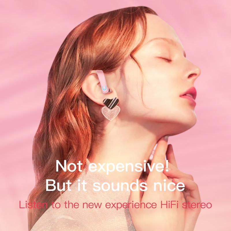 Bluetooth 5.1 Earhook Sport Headphone - Black-1915196828379385862