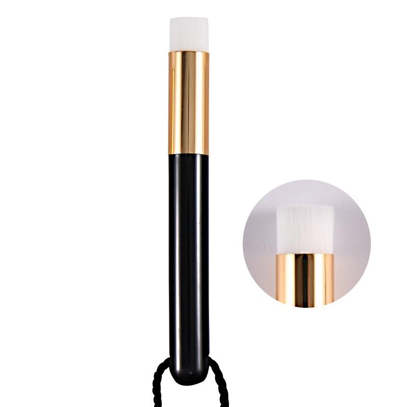 6-Piece Soft Nasal Washing Brush For Blackhead Removal And Deep Cleansing - Flat Head Gold-1915197279124459525