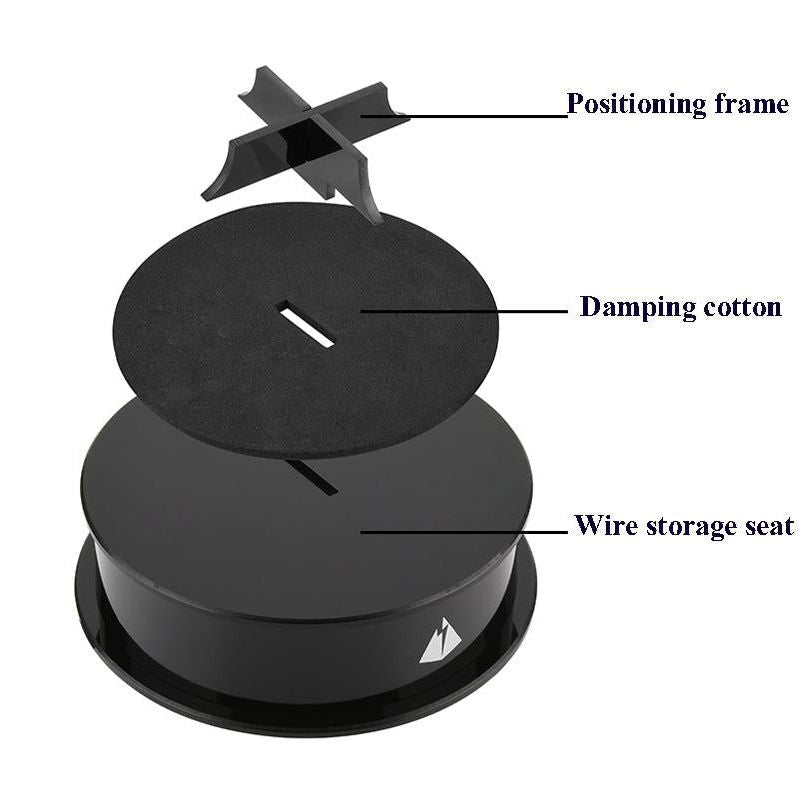 Black Homepod Mini Speaker Stand - Bluetooth Storage Bracket-1915196850856660996