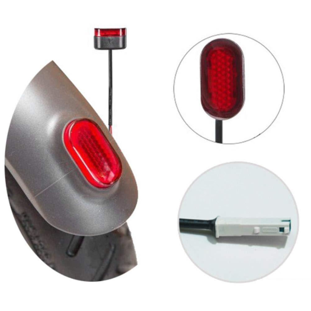 Xiaomi M365 Scooter Rear Fender With Tail Light And Brake Light-1964932178840260612