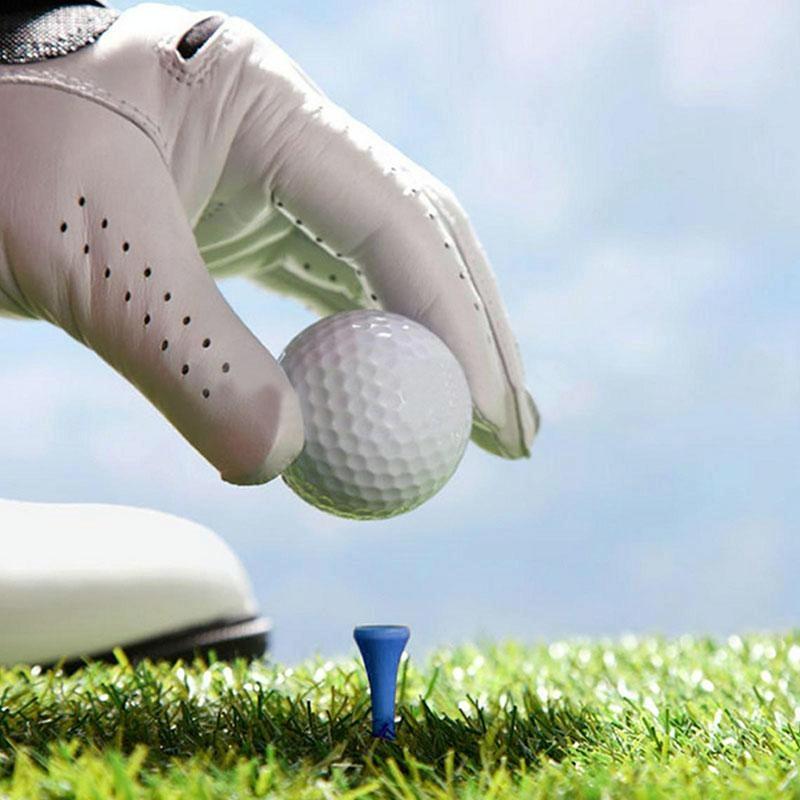 60-Piece Golf Plastic Ball Tee Set With Ribbon Needle - 31Mm Size-1915198304694702084