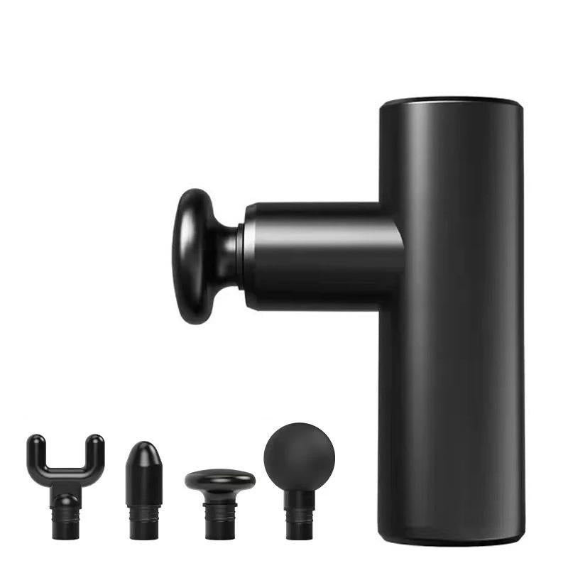 Portable Brushless Muscle Massager - Black-1915196911850229760
