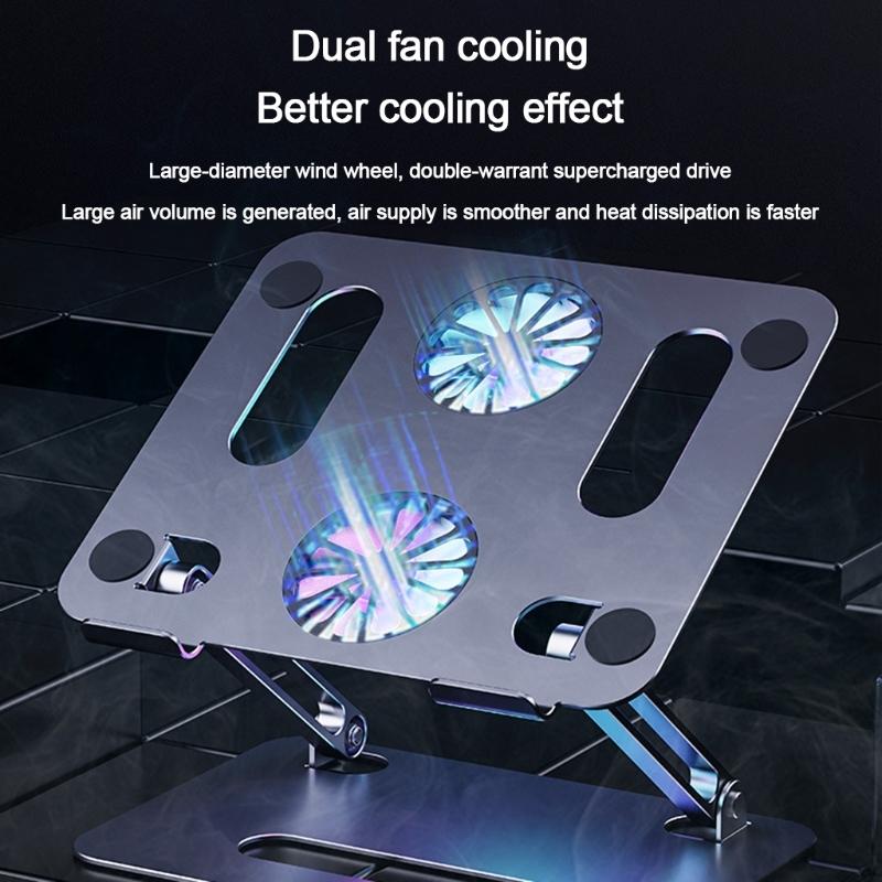 Portable Aluminum Laptop Stand - Foldable-1915198091565338628