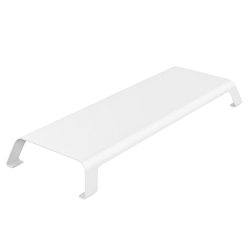 White Monitor Riser Bracket - Space-Saving-1964932167163318279