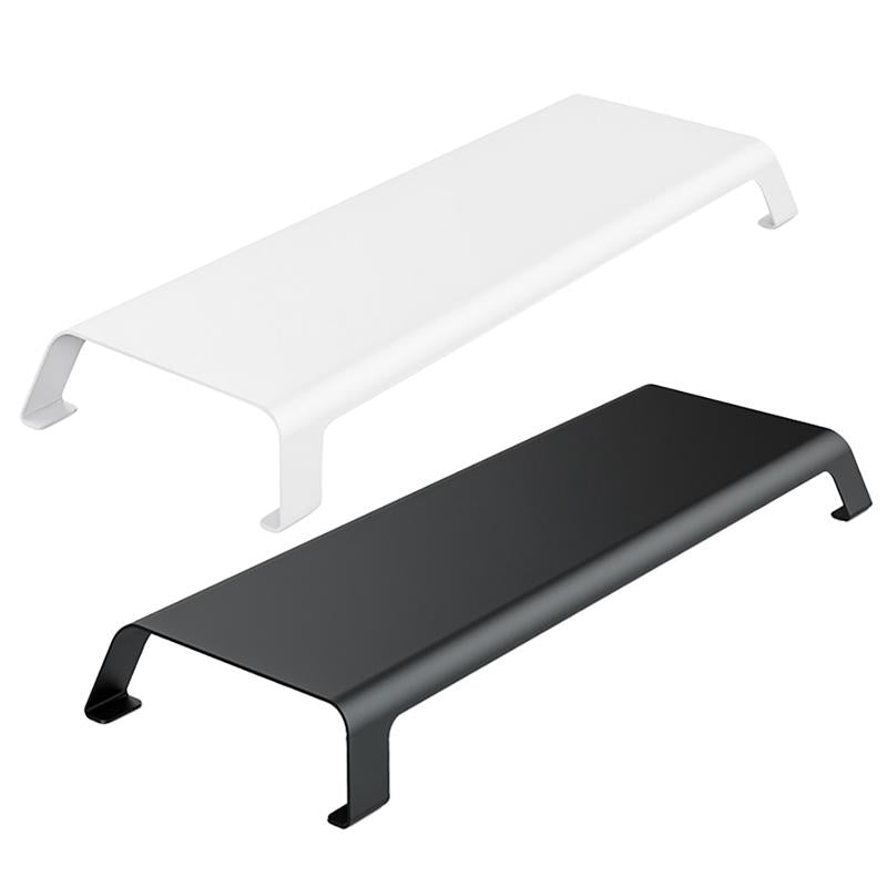 White Monitor Riser Bracket - Space-Saving-1964932167163318273