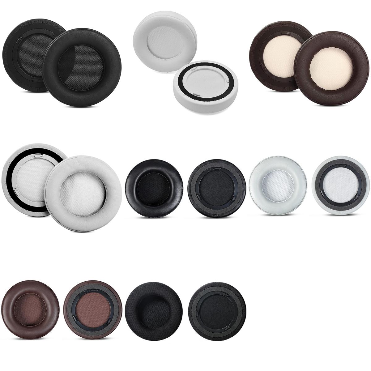 Black Lambskin Headset Earmuffs For Corsair Virtuoso Rgb - 2 Pack-1915197649863184385