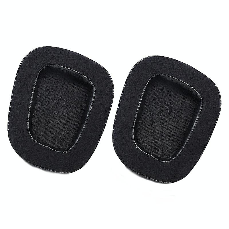 2-Pack Black Gel Earpads For Logitech G633 / G933 Headsets-1915198253356421121