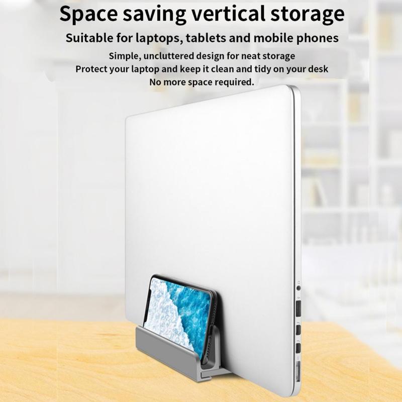 Multifunctional Aluminum Storage Stand For Laptop Tablet And Phone-1964932296721174532