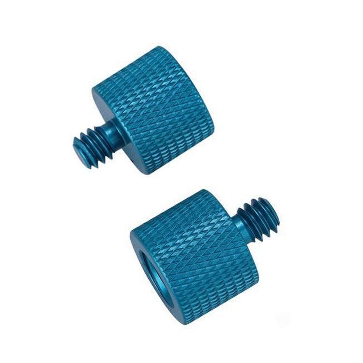 10-Piece 3 / 8 To 1 / 4 Screw Adapter - Blue-1915198131474141184