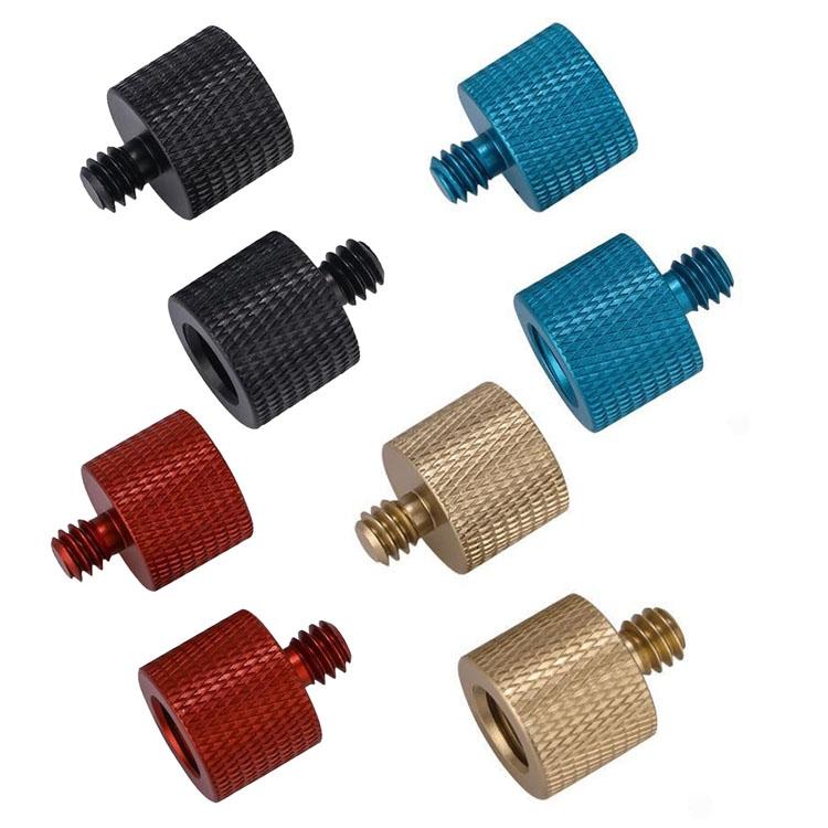 10-Piece 3 / 8 To 1 / 4 Screw Adapter - Red-1915197981997535233