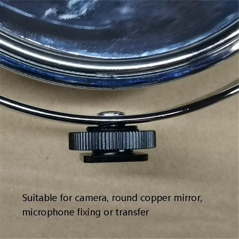 2-Pack Aluminum Hot Shoe Adapter 5 / 8 Male To M6 Female-1915198132350750725