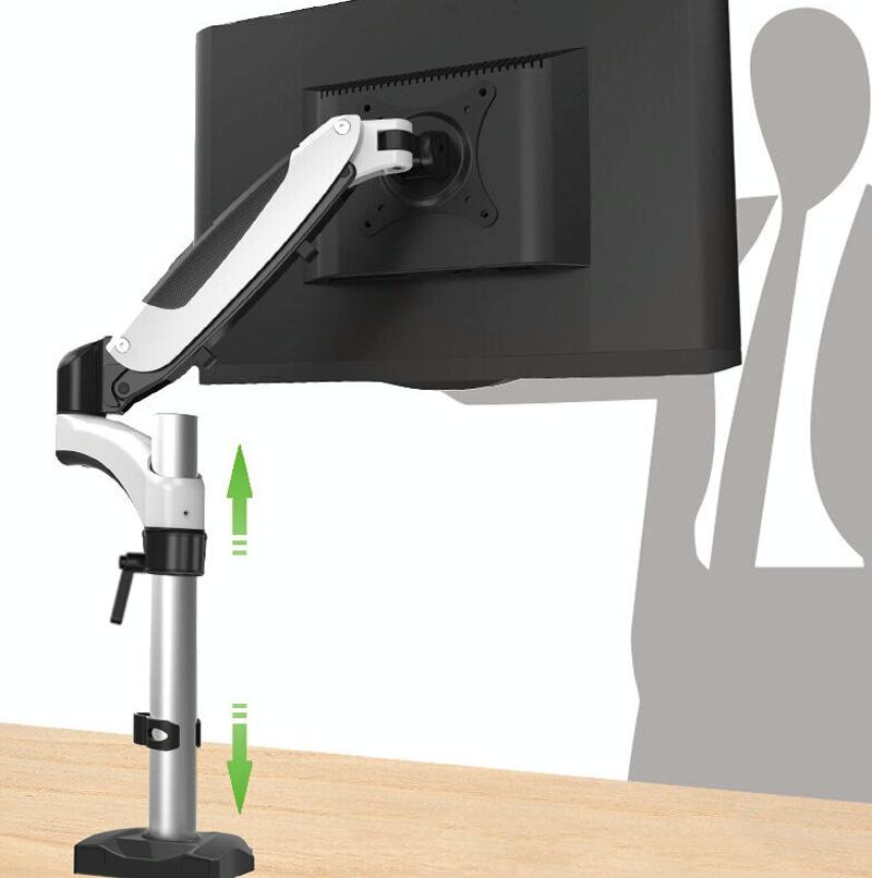 Adjustable Desktop Monitor Stand - Rotating-1964932344599154694
