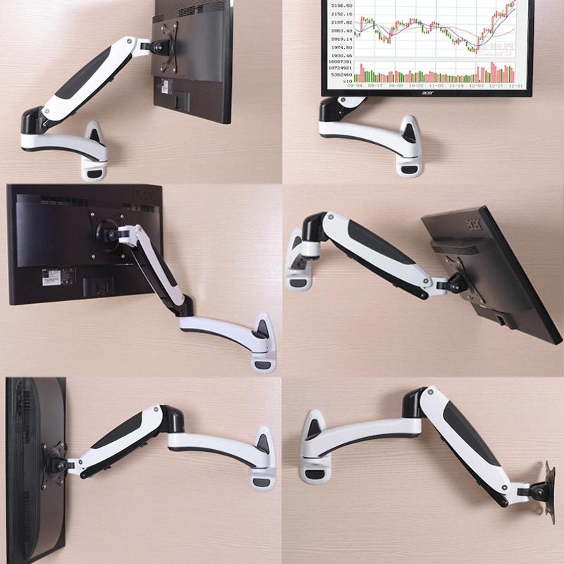 Gas Spring Wall-Mounted Monitor Stand - Factory Design-1964932230363090950
